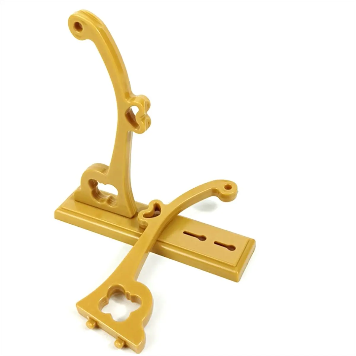 A013 Round Hand Fan Holder Display Stand Vintage Antique Handheld Folding Fan Bracket Detachable Base Desktop Paper FanRack,A
