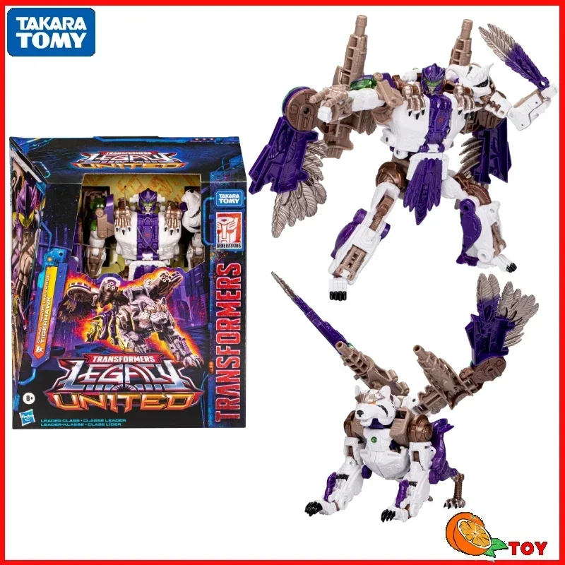 

In stock Takara Tomy Transformers toys Legacy United Tigerhawk Model Robot Collection Action Figure Toys Gifts