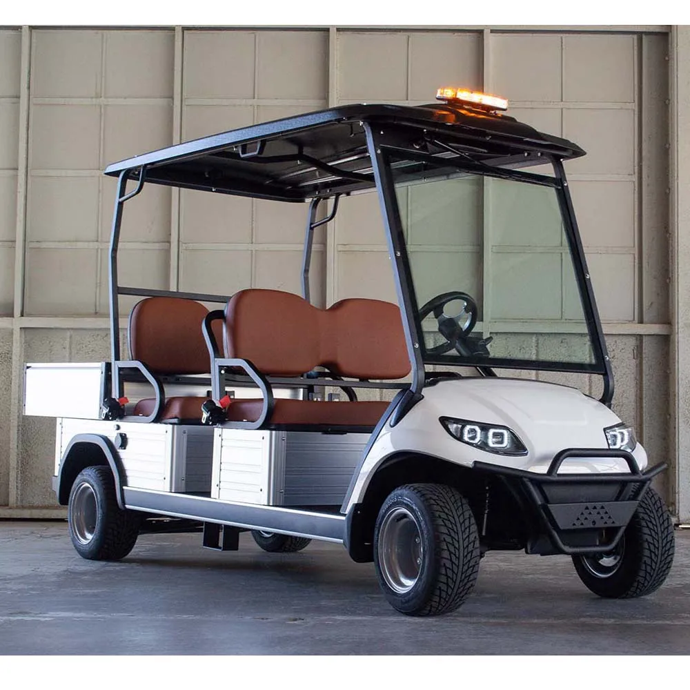 High Quality Club Car 2 4 6 Seats Electric Golf Buggy 5000w Motor Off Road Golf Cart with Storage Box 48V Electric Golf Cart