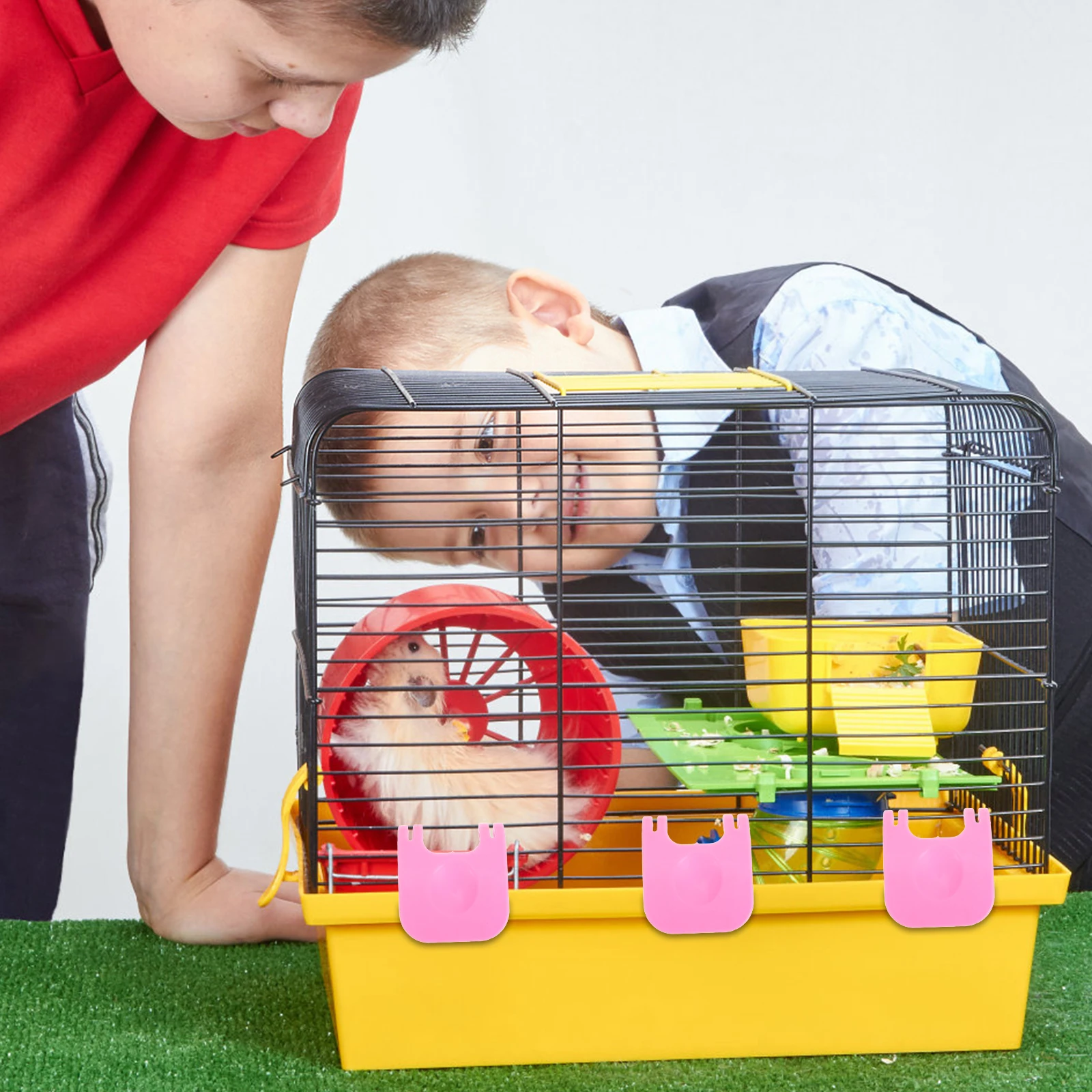

8 Pcs Cage Fixing Edge Buckle Fastening Assembly Buckles Rabbit Side Chicken Wire Clips Pp Fixed Tools Playpen Clamps