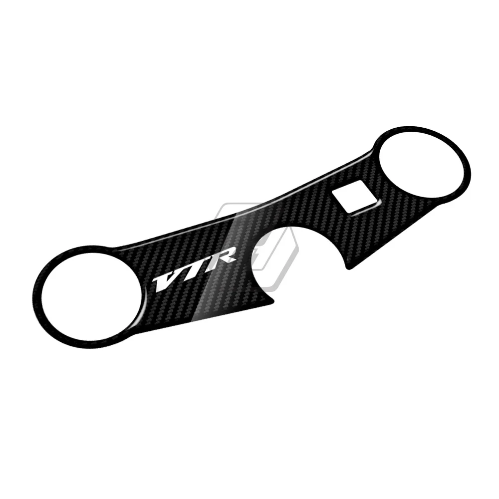 3D Carbon-look Upper Triple Yoke Defender for Honda VTR SP1 / SP2 Up To 2001