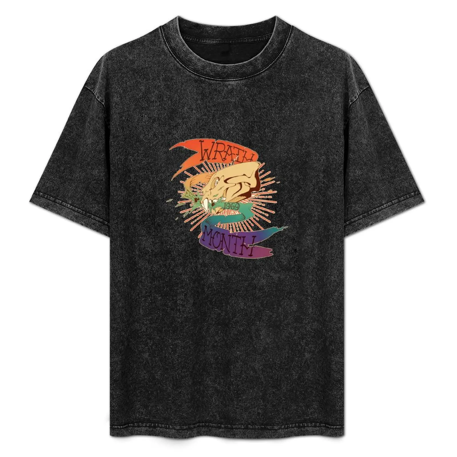 

Wrath Month - Vintage T-Shirt Cool Feeling Summer Tee Shirt