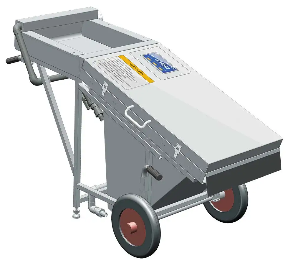 Sliding Fish Frying Counter Fish Passing Counter