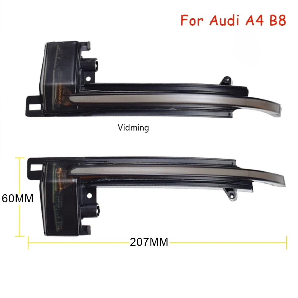 For Audi A4 A5 B8 B8.5 A3 8P Q3 A6 C6 S6 SQ3 A8 D3 8K LED Dynamic Turn Signal Light Flasher Flowing Water Blinker Flashing Light