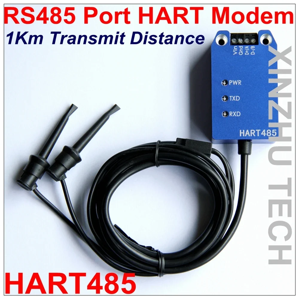 2023 RS485 Port Hart Modem HART485 Modem Hart Transmitter Hart Communicator Hand Operator Hart Transverter Modulator-Demodulator