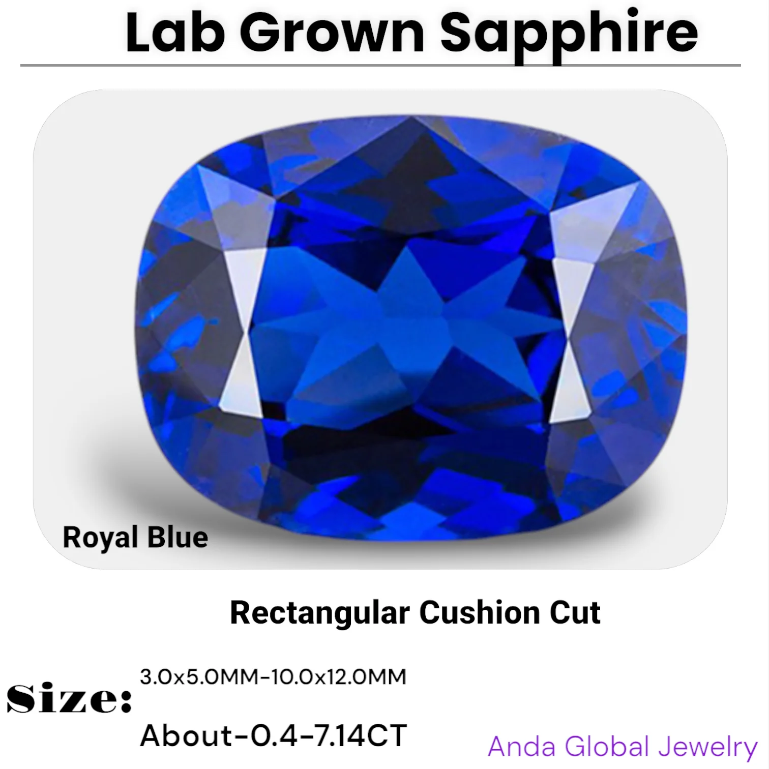 Lab Grown Sapphire … - image