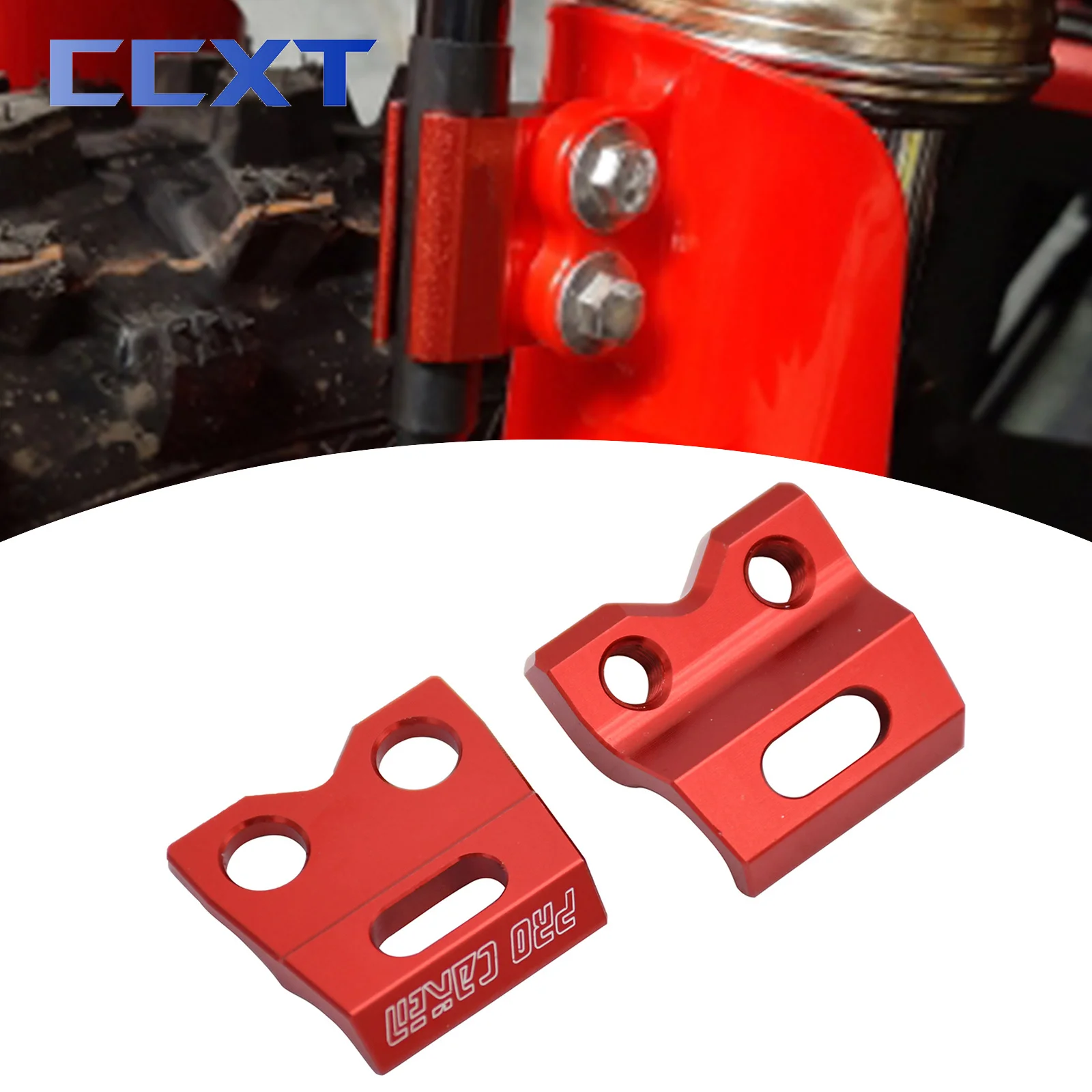 Передний тормозной шланг зажим держатель зажимные линии для Honda CRF250R CRF250X CRF125R CRF150R CRF250RX CRF450X CRF450RX CRF450R CRF450L