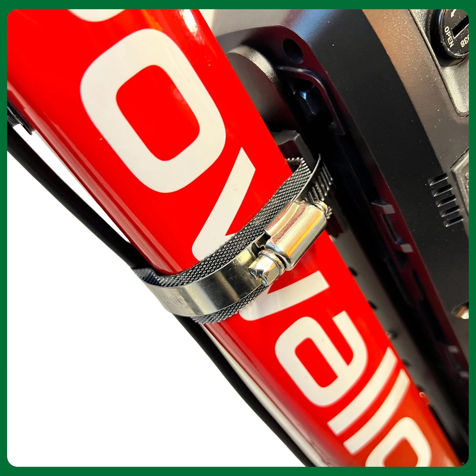Elektrofahrrad-Batteriehalterung, Aluminiumlegierung E-Bike-Batteriehalterung für Hailong Polly E-Bike-Batteriehalter Rahmen – Detail 3