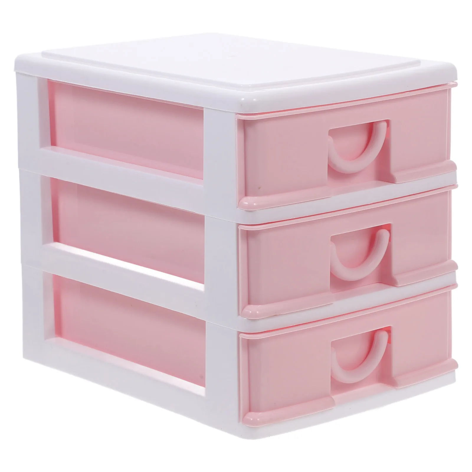 

Clear Drawer Storage Organizer Makeup Office Desktop Organizer Box Large Capacity Storage Cabinet for Countertop
