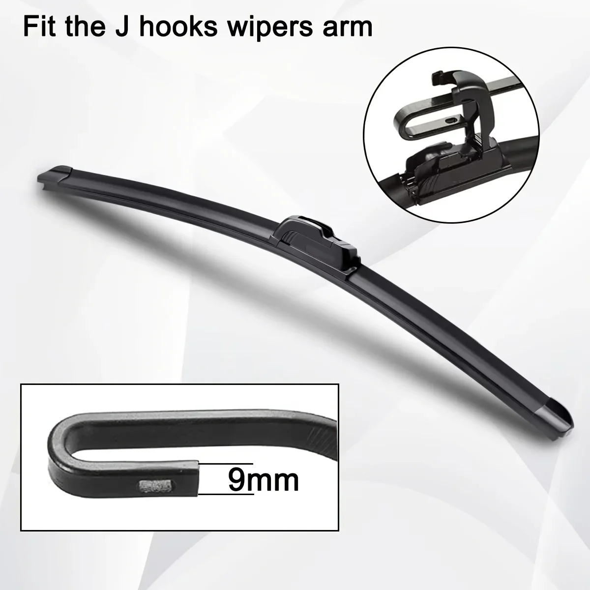 Front And Rear Windshield Wiper Set, Fits for HYUNDAI Tucson TL 2016-2020Front And Rear Wiper 3pcs Set 66.04cm+40.64cm+35.56cm