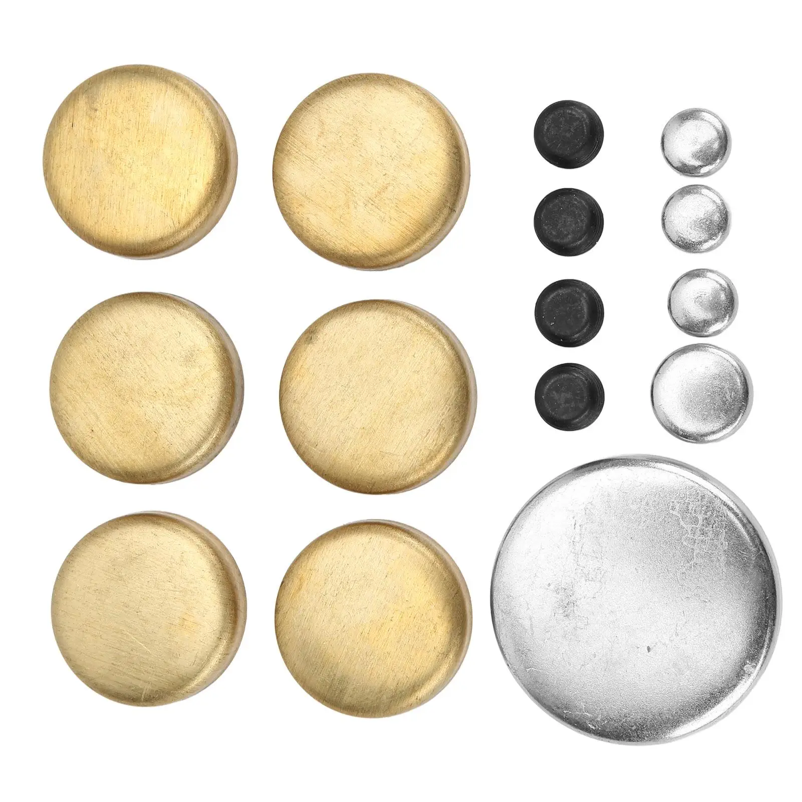 مجموعة توصيل التجميد النحاسية - استبدال مقابس توسيع المحرك لمحركات وندسور الصغيرة (255ci-351ci، 1962-2001)