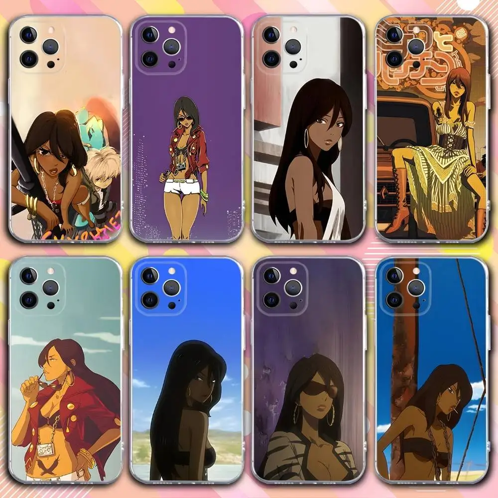 

M-Michiko To H-HatchinS Phone Case For iPhone 17,16,15,14,13,12,11 Pro,Max,Plus,X,XS,XR,SE4,E Mini Transparent Soft Cover