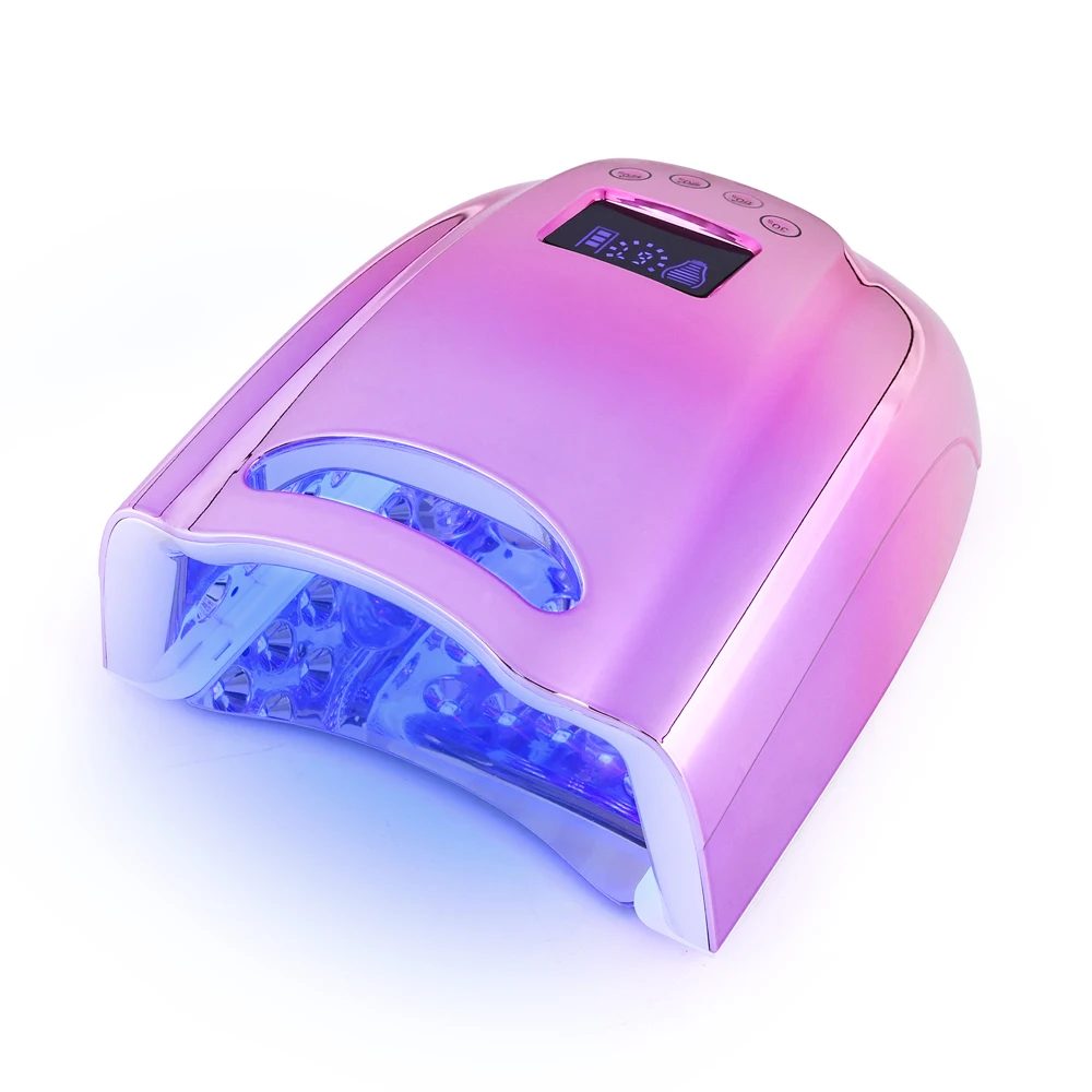 98W  Hand Dryer Nail Dryer Gel UV Led Lamp  Machine Free Logo  Pro Manicure Table Lights  For Nails