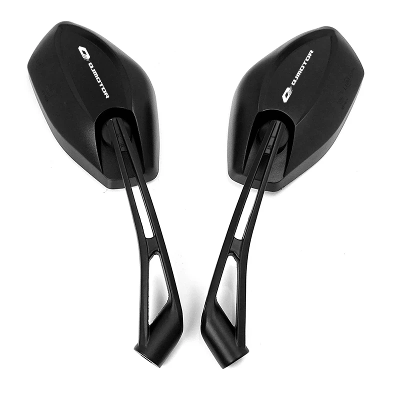 2pcs Wide Angle Motorcycle Rear View Mirrors Handlebar Rearview For QJMOTOR 250SRK SVT650 SRT700 SRV250 QJ SRV250 SRT 800X 800SX