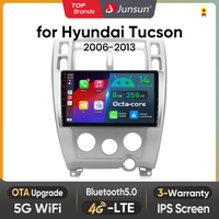 Junsun AI Wireless CarPlay for Apple Android14 Auto Car Radio for Hyundai Tucson 2006 2007 2008 2009-2013 Multimedia Navi Stereo