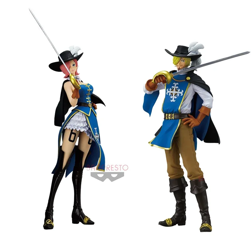 

In Stock Original BANPRESTO Sanji Vinsmoke Reiju Treasure Cruise World Journey ONE PIECE Model Animation Character Action Toy