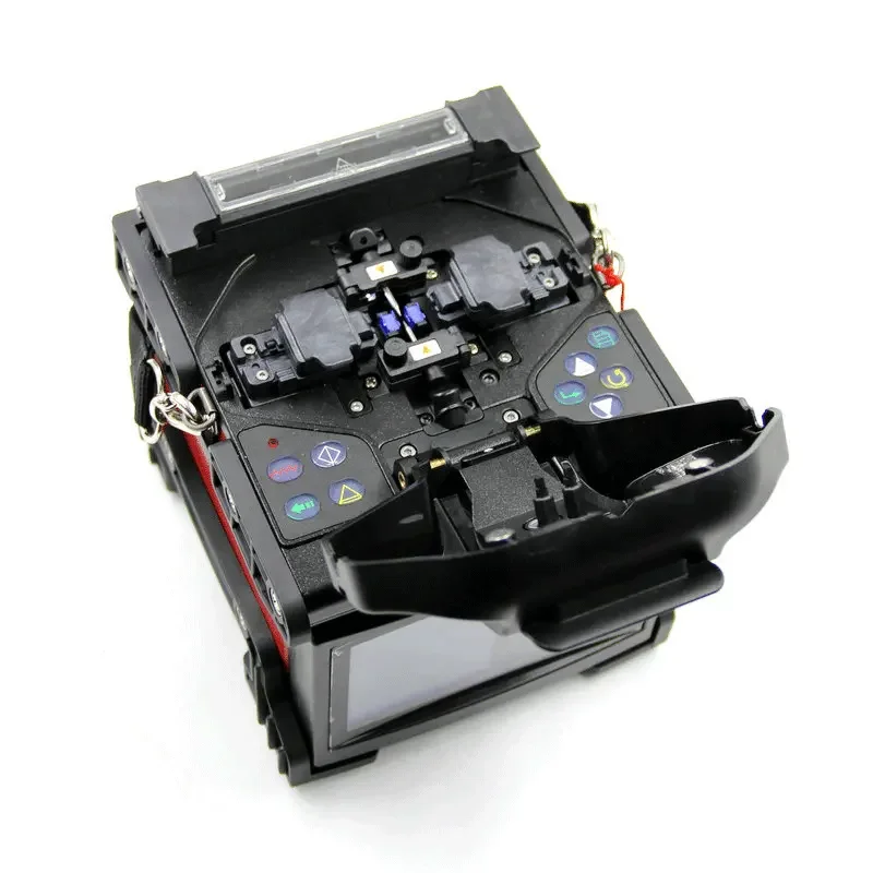 

DVP-740D 6-моторный оптоволоконный адаптер Дешевый DVP740 Сварочный аппарат Станок Оптические инструменты