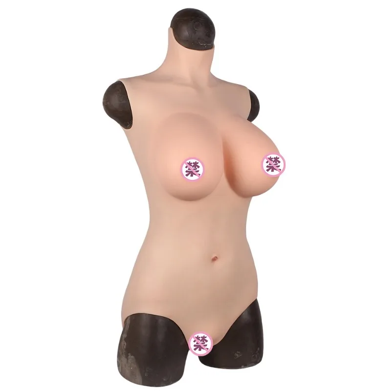 M Code Shapers Jumpsuits Pluggable Vagina Silicone Realistic Breast Darg Queen for Transgenders Shemale Forms Bodysuit