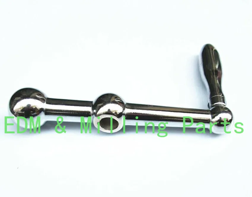 

1X Milling Machine CNC Three Ball Crank Handle Stainless Steel For Bridgeport Mill Part