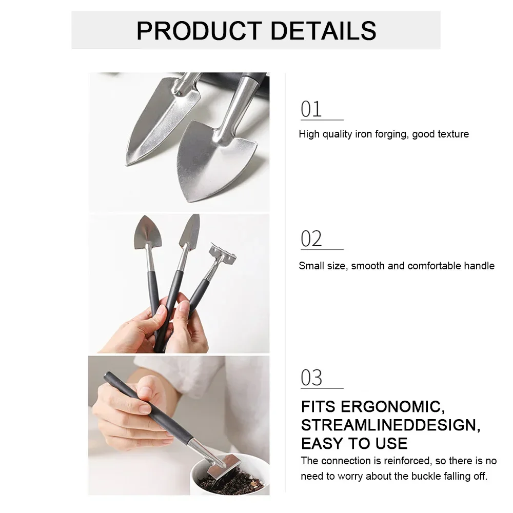 5/8/13pcs Garden Planter Portable Mini Kit Garden Hand Tools Set Indoor Bonsai Miniature Transplant Seedling Tool