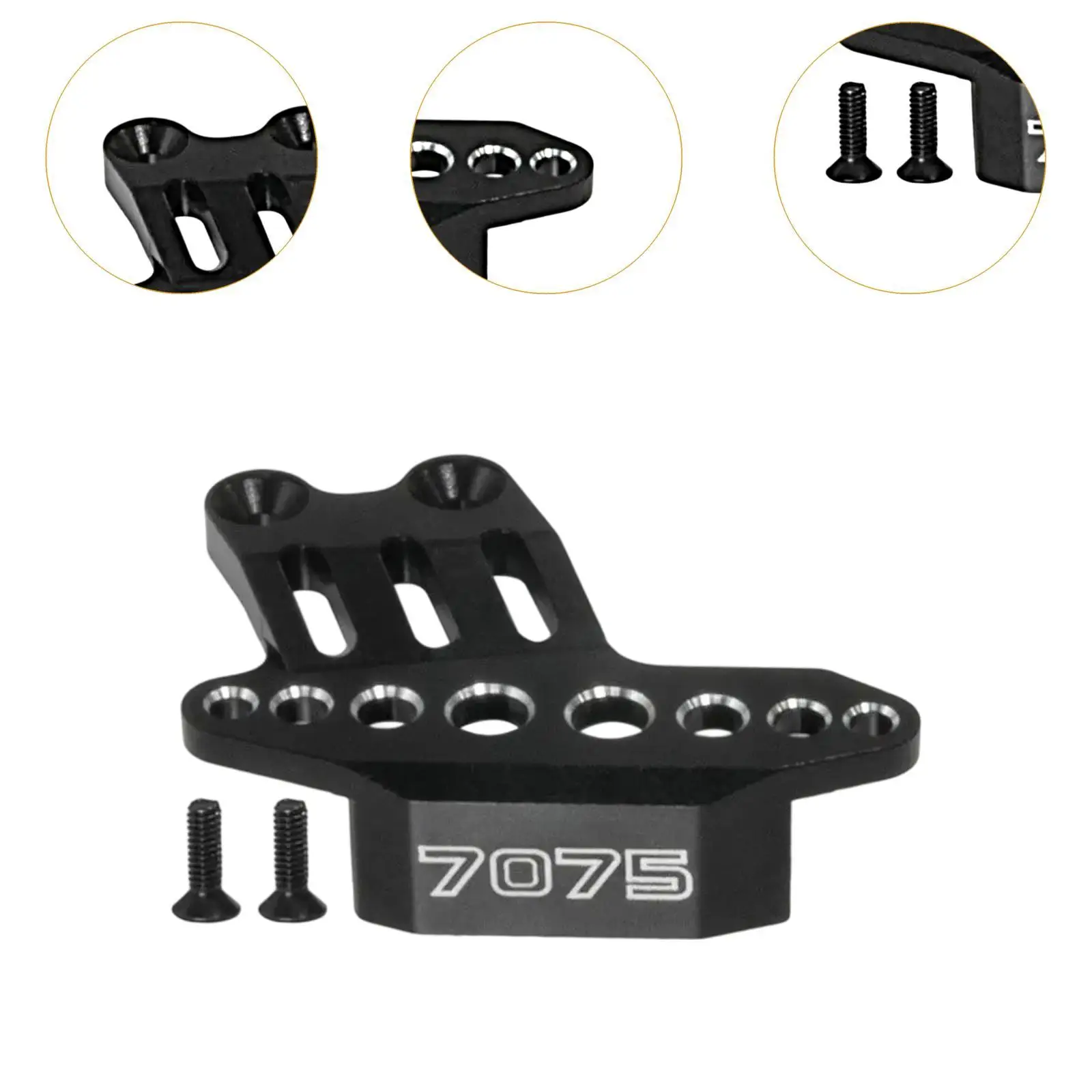 Protector de cadena 7075 que reemplaza directamente el protector de cadena de Motor eléctrico Losi 1/4 Promoto MX resistente al desgaste profesional