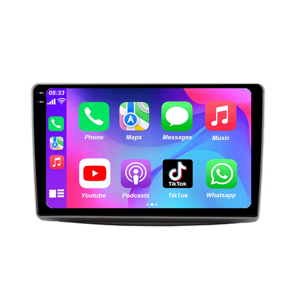 Radio samochodowe dla Alfa Romeo MiTo 2008 - 2016 Multimedialny odtwarzacz wideo Bezprzewodowy Carplay i bezprzewodowy Android Auto Przenośny uniwersalny — 2