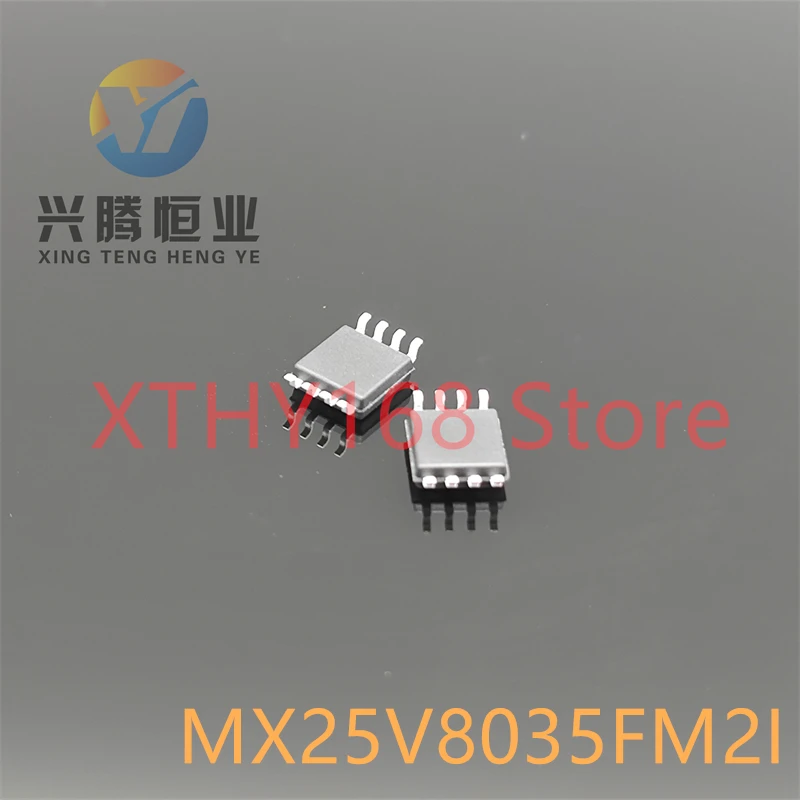 MX25V8035FM2I 25V8035F NOR Flash Serial (SPI, Dual SPI, Quad SPI) 3.3V 8M-bit 8M/4M/2M x 1/2-bit/4-bit 8ns SOP8 100%New&Original