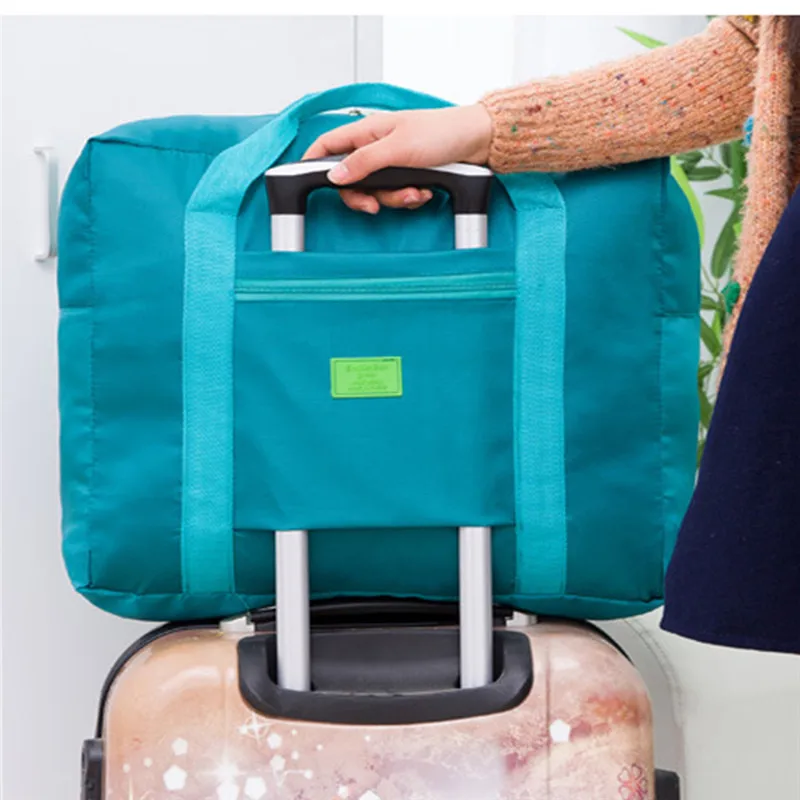 Bolsa multifunción portátil, bolsas de viaje plegables, bolsa impermeable de nailon, equipaje de mano de gran capacidad, bolsas de viaje para viajes de negocios