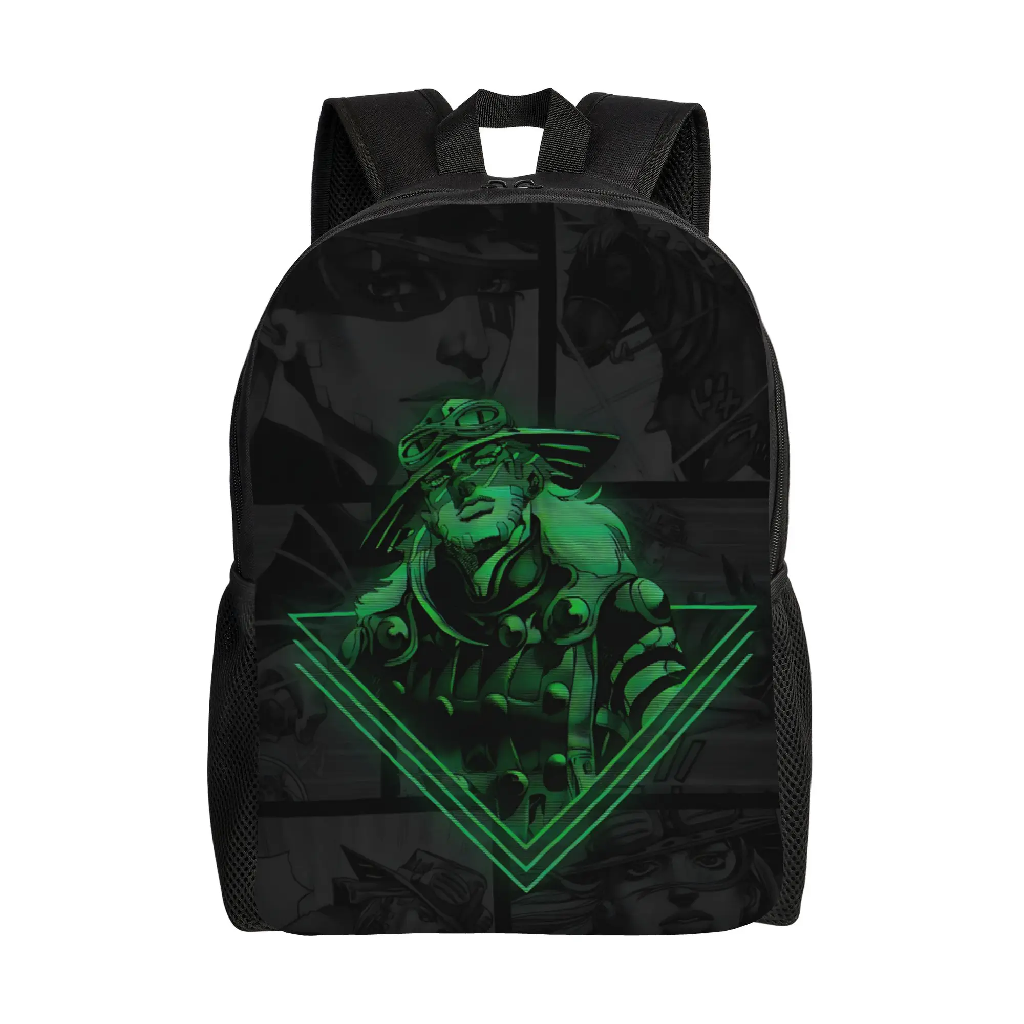 

ita bag JOJO STEEL BALL RUN Daypack funko pop mochila Casual Hiking Sturdy Shoulder Rucksack