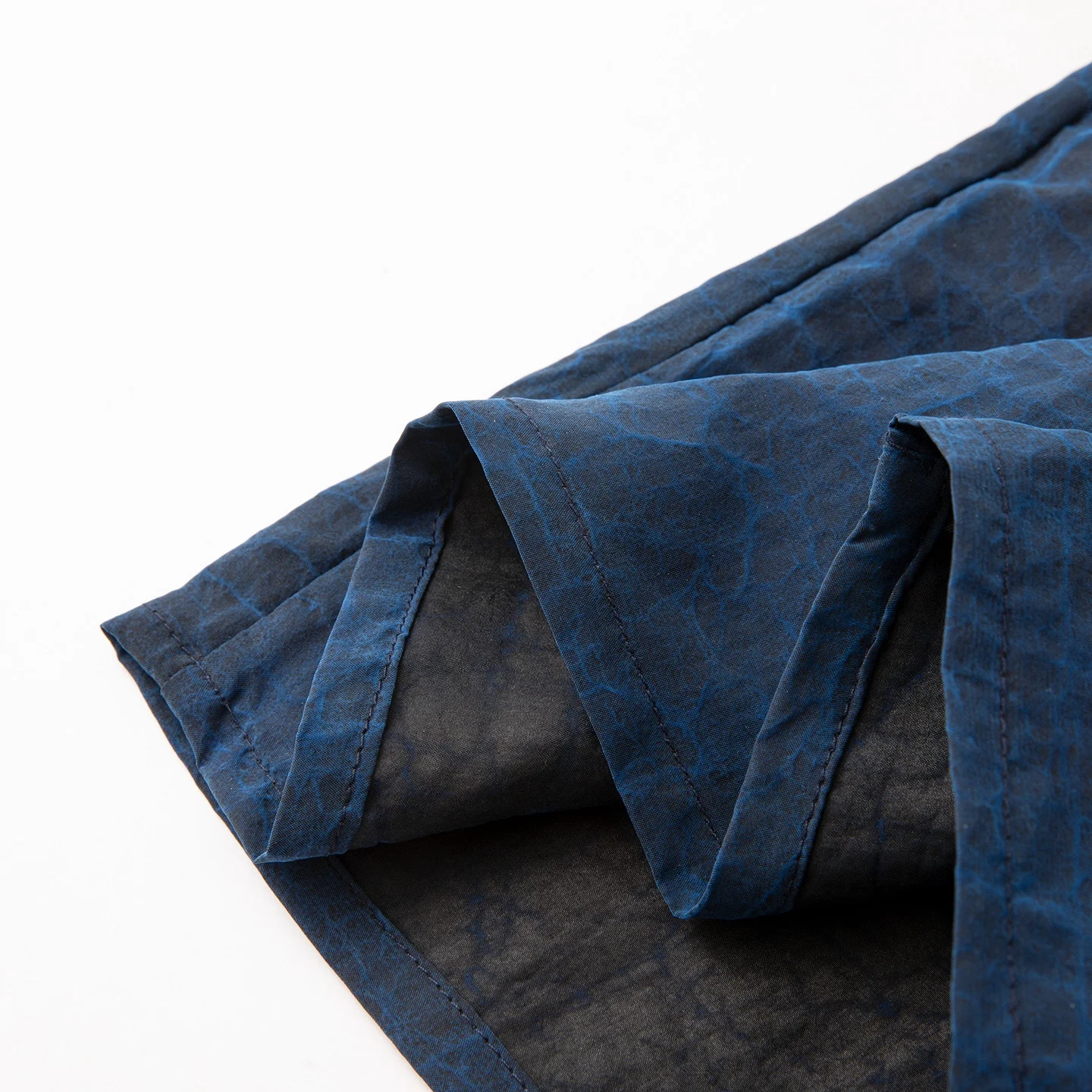 Winsleter-Damskie Szorty z Eleganckiej, Przecieranej Gazy Jedwabnej 100%, Elastyczna Talia, Efekt Krokodyla, Vintage Casualowe Spodnie, Jesień 2025 B58675CC