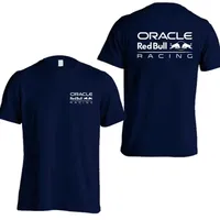 2025 Red Bull Logo Racing Team Cotton T-shirt Summer Short Sleeve Men Women Tee Shirts New Fashion Sports Couple Clothes Tops