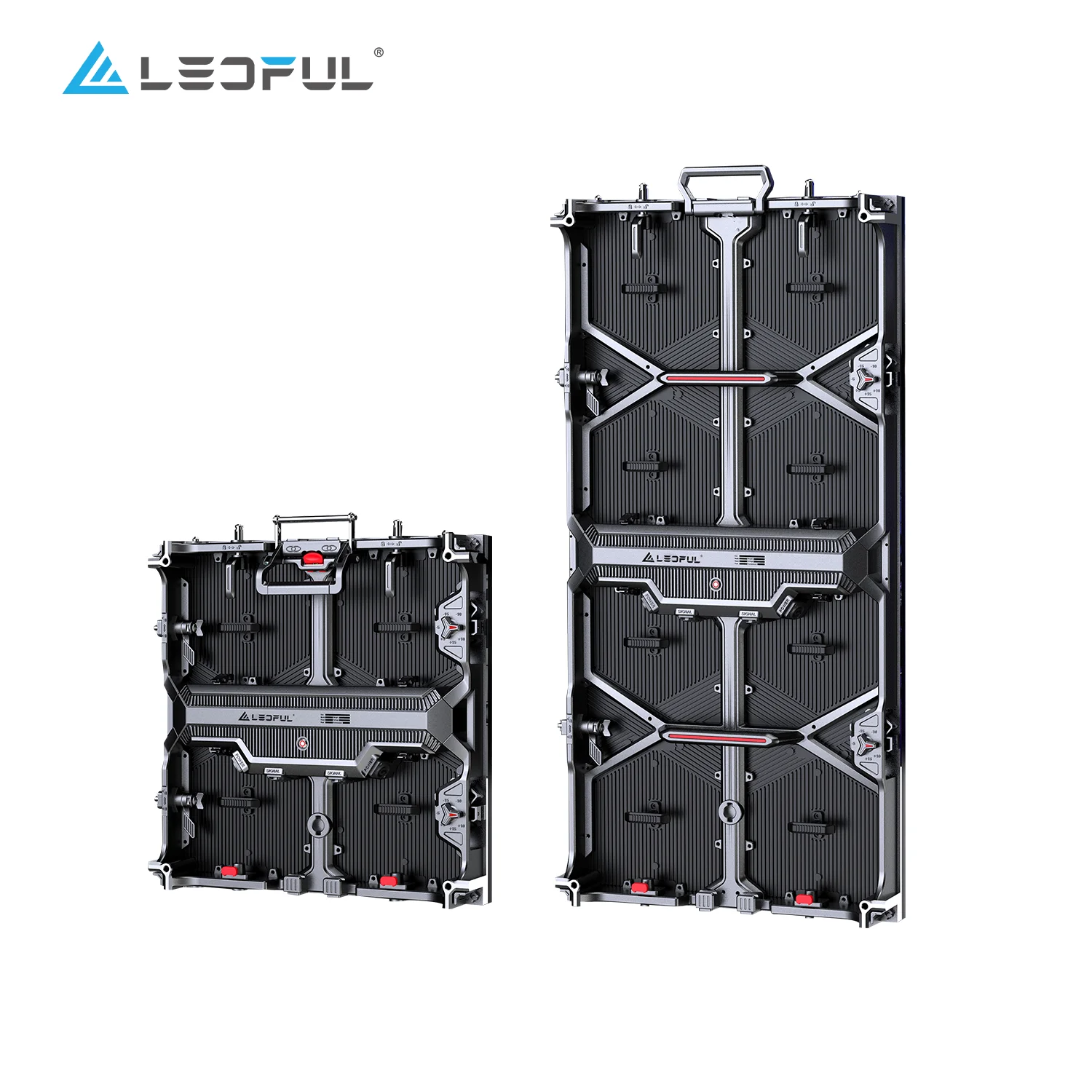 P2.91 P3.91 P4.81 LED 비디오 월 500x500 다이캐스팅 알루미늄 휴대용 캐비닛 실내외 렌탈 LED 스크린 디스플레이