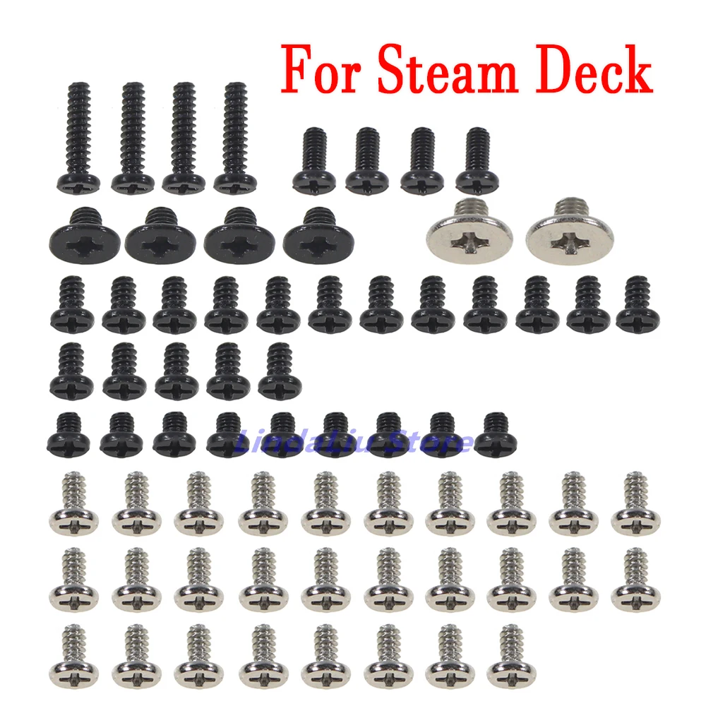 1set Host Screws Kit Replacement Game Console Cover Housing Screws Full Set Screws Tools For Steam Deck