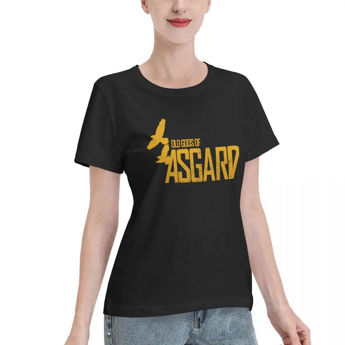 Wardrobe Filler Alan Wake Inspired Old Gods Of Asgard Women's T-shirt Chic Summer Women Top