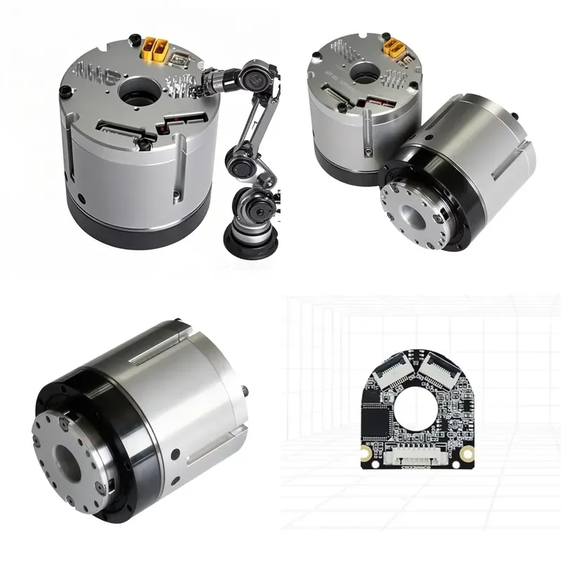 Erob Series High Precision Robotic Joint Module Servo Motor Hollow Joint Actuator of Arm with Ethercat/Can parts