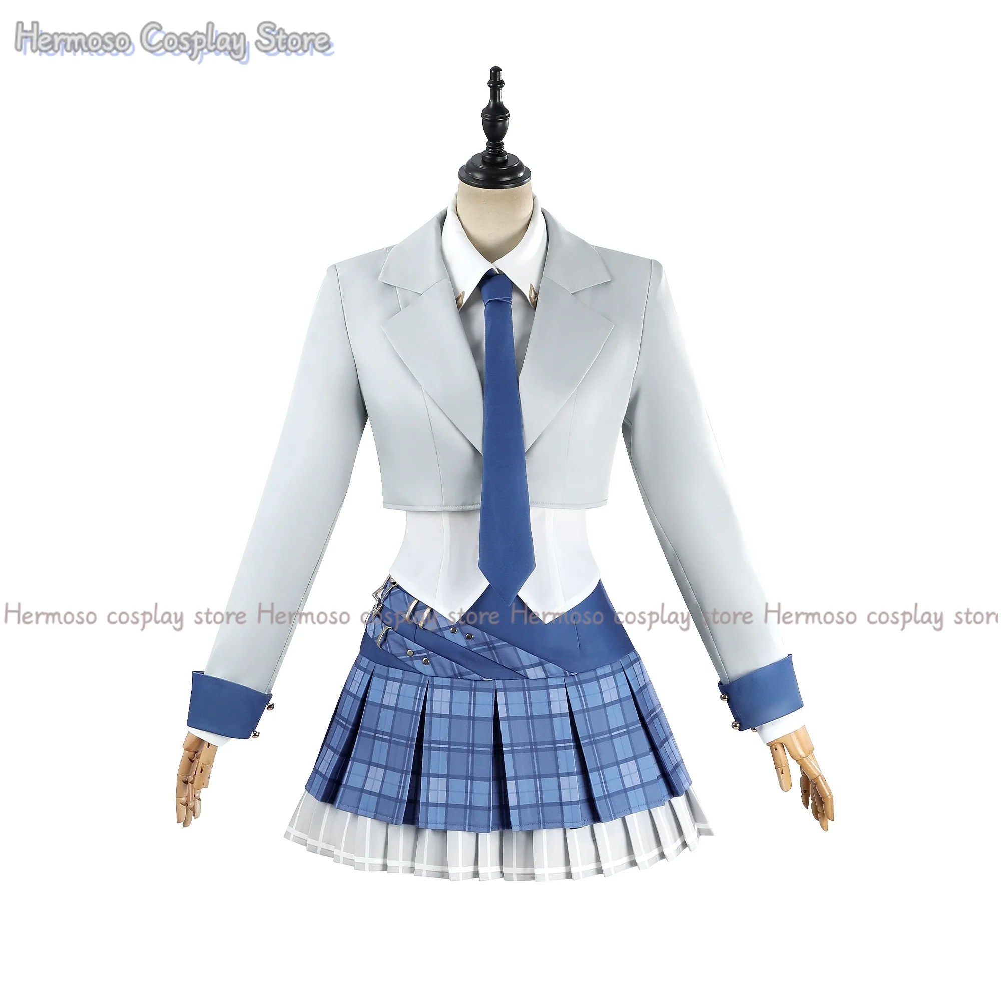 ملابس Flash Plan Idol Group Stage من Honor of Kings، زي تنكري، معطف، قميص، تنورة، أداء كامل، فستان موحد