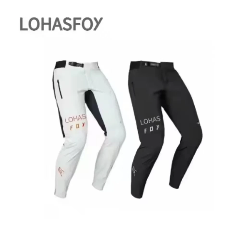 LOHASFOy edruo Multi-colored durable cycling shorts, designed for extreme downhill sports.