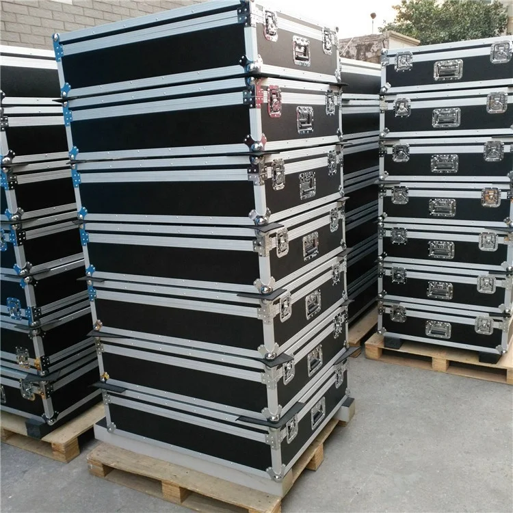 Professional Audio Video Lighting Stage Speaker Transport Hard Case equipments Rack Storage Flight Cases