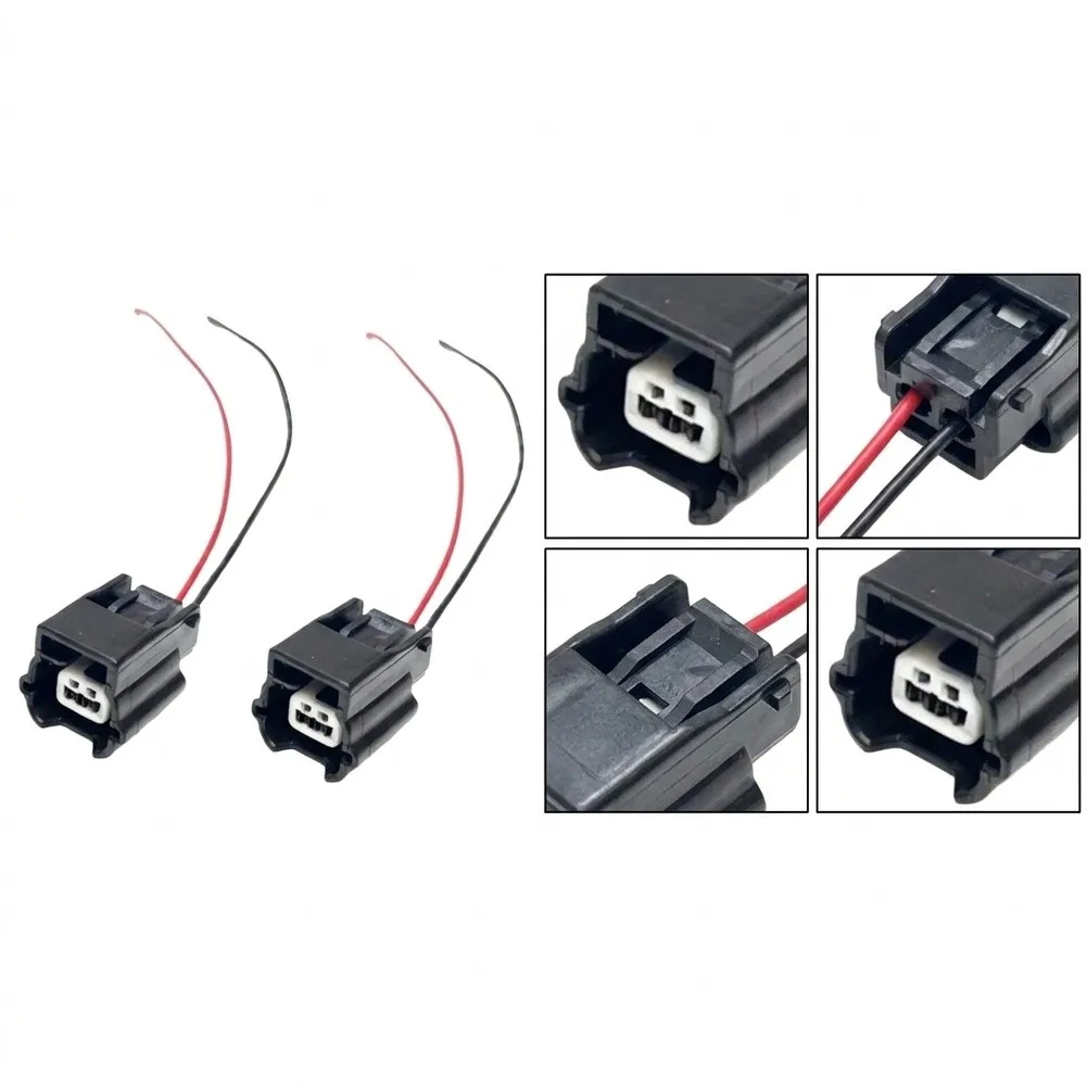 2X ABS Sensor Connector For Nissan Qashqai X-Trail Juke 47901-1KA0A 47900-4CB2A Sensor Selaed Socket AC Assembly