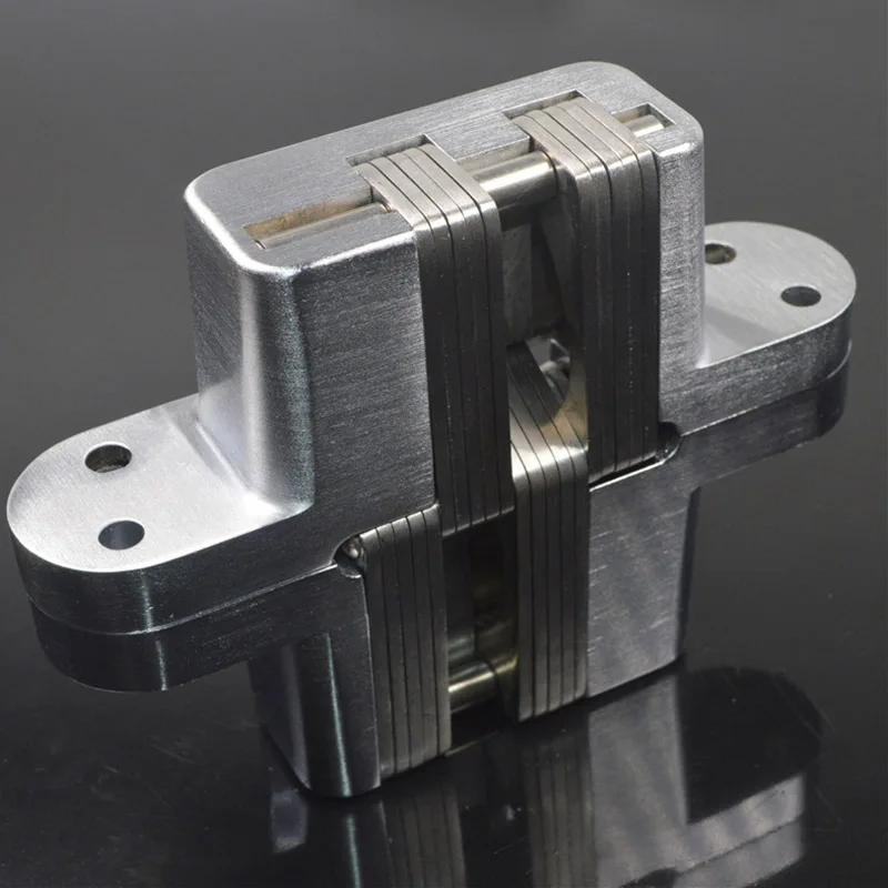 

2 шт. скрытые дверные петли шкафа для деревянных коробок и складных дверей, конструкция из цинкового сплава и нержавеющей стали