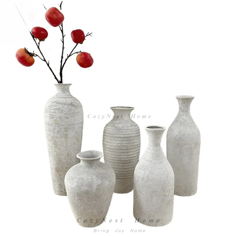 vase-imitation-coarse-pottery-old-metal-flower-ware-homestay-farmhouse-flower-pot-home-decoration-ornament
