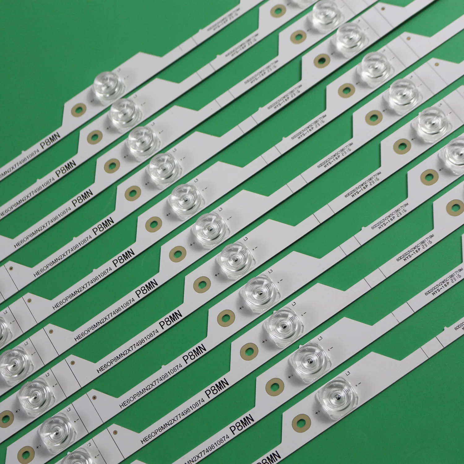 11 buah/Set 5LED lampu latar bar LC-60P6070U 60DU6070 HISENSE H60NEC5600 HD600N3U22-L2B HE60QZMN ledledled60e5u