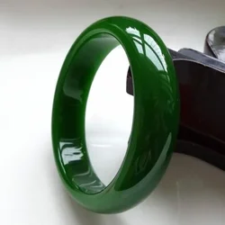 Genuine Green Natural Jade Bangle Jasper Bracelet Charm Jewellery Fashion Accessories Gemstone Luck Amulet Gifts for Women Men