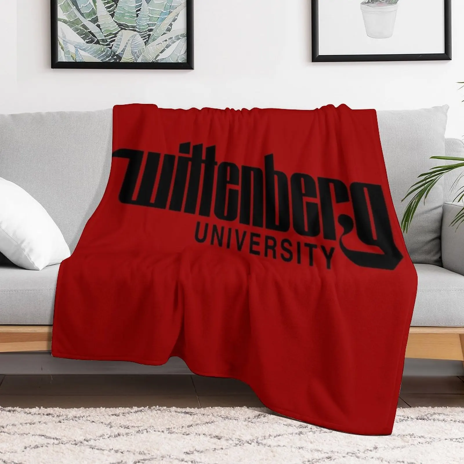 Wittenberg University Throw Blanket Air Conditioner Soft Blanket for Office Home