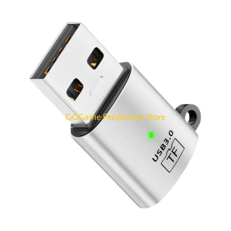 U55B Universal Metal USB C TF Memory Card Reader With USB3.0 Support Seamlessly Data Access