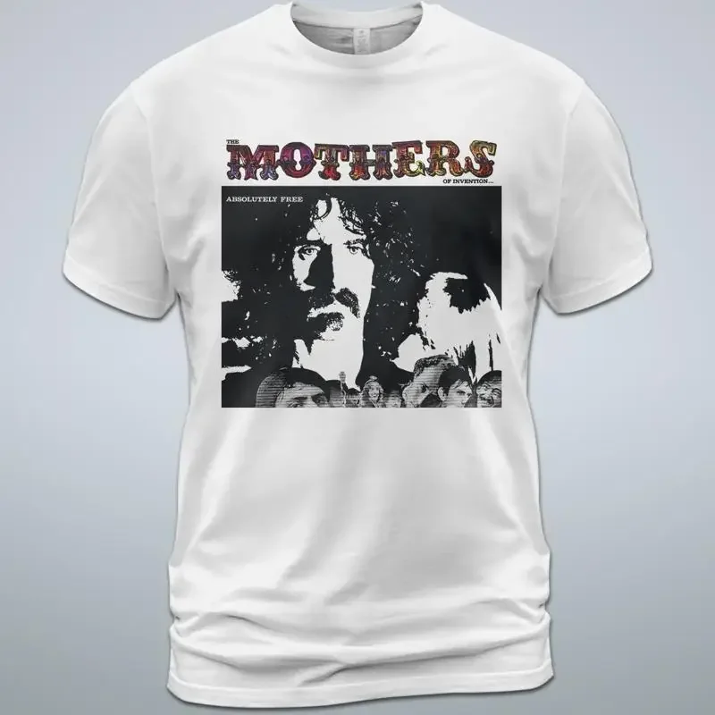 Cotton T Shirt The Mothers of Invention Absolutely Free Album Frank Zappa
