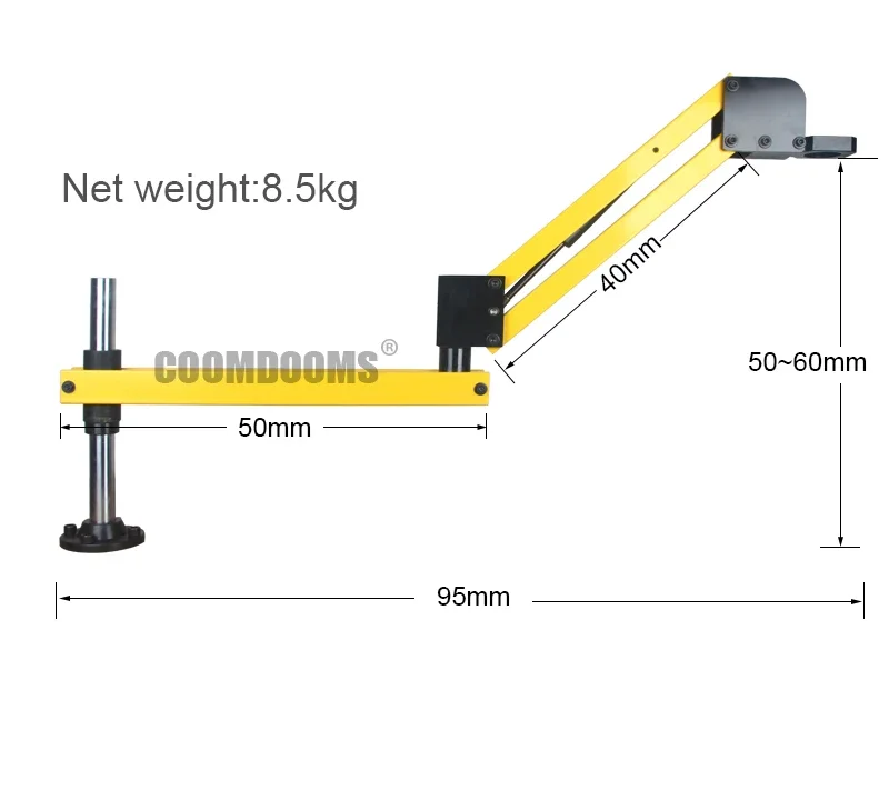Vertical Pneumatic Tapper Machine, Air Tapping Tools ISO M3-M12 Chucks