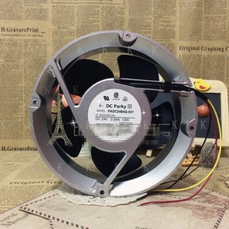 C    1pcs FOR  Servo PADC24B4Q-931 24V 0.54A 13W 17CM inverter fan