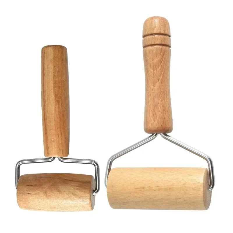 Wooden Rolling Pin, Hand Dough Roller for Pastry, Fondant,  Cookie Dough, Chapati, Pasta, Bakery, Pizza. Kitchen Tool