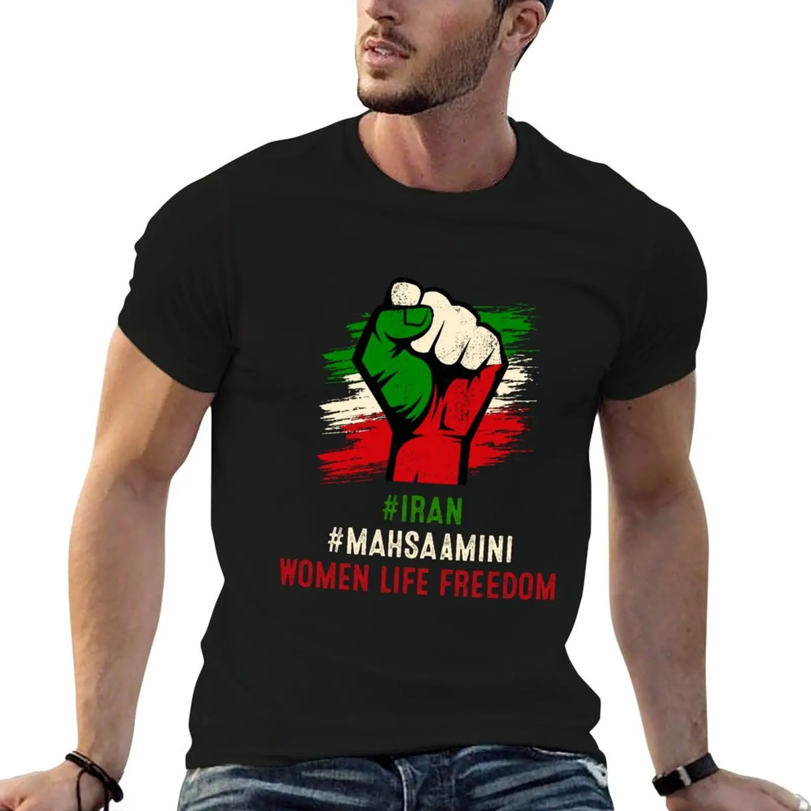 

Mahsa Amini #MAHSAAMINI #Iran T-Shirt t shirts designer t shirt man plain man tshirt T-Shirt